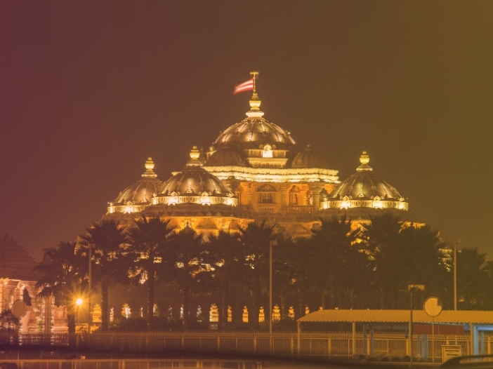 Evening akshardham tour