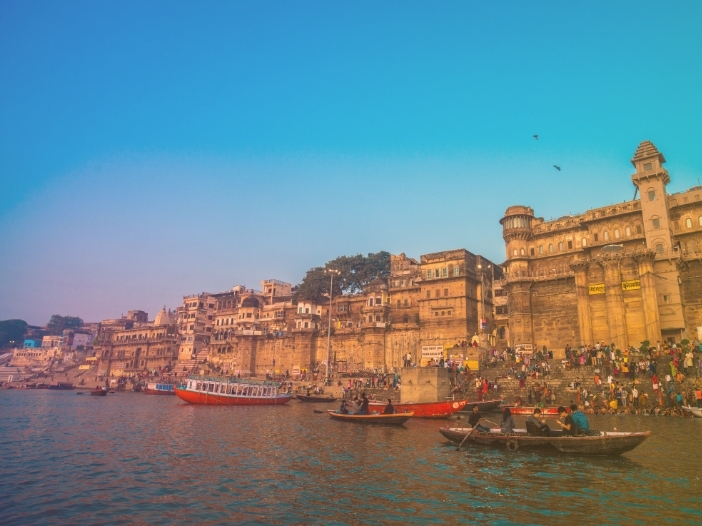 Golden triangle with varanasi